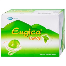 Kẹo Ngậm Ho Eugica Candy Mega (100 viên)