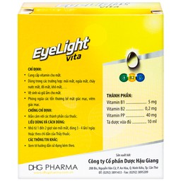 Thuốc nhỏ mắt Eyelight Vita DHG cung cấp Vitamin cho mắt (10ml)