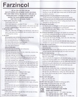 Thuốc Farzincol Pharmedic điều trị thiếu kẽm (10 vỉ x 10 viên)