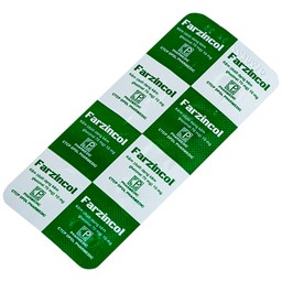 Thuốc Farzincol Pharmedic điều trị thiếu kẽm (10 vỉ x 10 viên)
