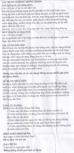 Thuốc mỡ Flucinar Jelfa điều trị viêm da (15g)