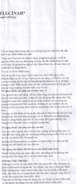 Thuốc mỡ Flucinar Jelfa điều trị viêm da (15g)