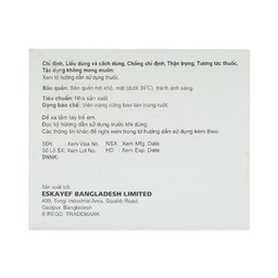 Thuốc Eskafolvit Capsule Eskayef phòng và điều trị bệnh thiếu máu do thiếu sắt (15 vỉ x 6 viên)