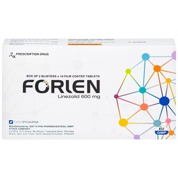 Thuốc Forlen Davipharm điều trị nhiễm trùng (2 vỉ x 10 viên)