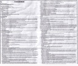 Thuốc Furosemide Mekophar điều trị phù, tăng huyết áp (10 vỉ x 30 viên)