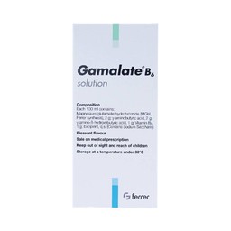 Dung dịch Gamalate B6 điều trị suy nhược thần kinh (80ml)