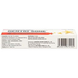 Kem Gentrisone ShinPoong Deawoo điều trị nấm da, giảm viêm ngứa da (10g)