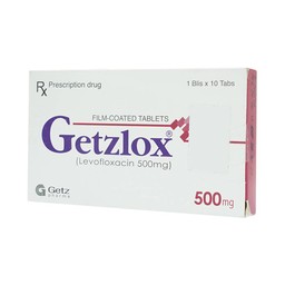 Thuốc Getzlox 500mg Getz điều trị nhiễm khuẩn (1 vỉ x 10 viên)