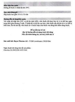 Thuốc Glucobay 50 điều trị kết hợp chế độ ăn kiêng cho bệnh nhân đái tháo đường (10 vỉ x 10 viên)