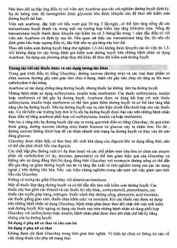 Thuốc Glucobay 50 điều trị kết hợp chế độ ăn kiêng cho bệnh nhân đái tháo đường (10 vỉ x 10 viên)