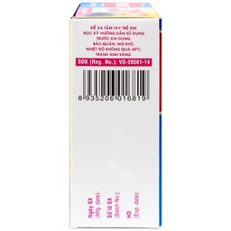 Bột Hapacol 80 DHG giảm đau, hạ sốt (24 gói)