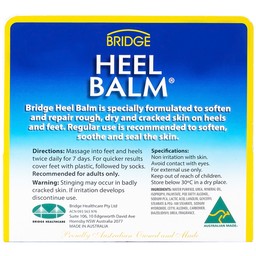 Kem dưỡng gót chân Heel Balm Bridge giảm nứt, dưỡng ẩm da (75g)