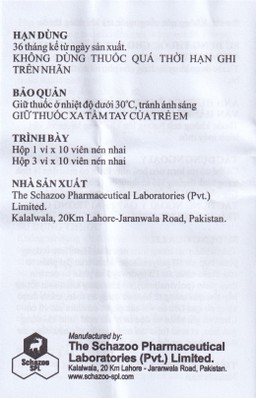 Viên nhai Hemifere 100mg phòng và điều trị bệnh thiếu máu do thiếu sắt và acid folic (3 vỉ x 10 viên)