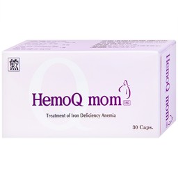 Thuốc HemoQ Mom phòng ngừa và điều trị thiếu máu (3 vỉ x 10 viên)