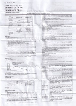 Thuốc Herbesser R200 điều trị tăng huyết áp vô căn, đau thắt ngực ổn định (10 vỉ x 10 viên)