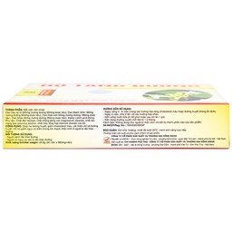 Viên uống Hộ Tạng Đường Hồng Bàng hỗ trợ hạ đường huyết, giảm cholesterol máu (3 vỉ x 10 viên)