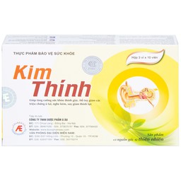 Viên uống Kim Thính Á Âu hỗ trợ tăng cường sức khỏe thính giác (3 vỉ x 10 viên)