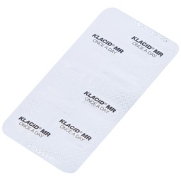 Viên nén Klacid MR 500mg Abbott điều trị nhiễm trùng đường hô hấp (1 vỉ x 5 viên)