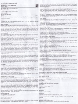 Viên nang cứng Kupdina 100mg Korea United Pharm điều trị đau trong lạc nội mạc tử cung, u xơ tuyến vú (3 vỉ x 10 viên)