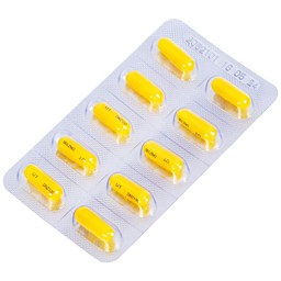 Viên nang cứng Kupdina 100mg Korea United Pharm điều trị đau trong lạc nội mạc tử cung, u xơ tuyến vú (3 vỉ x 10 viên)