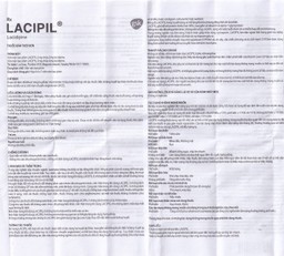 Viên nén Lacipil 2mg GSK điều trị tăng huyết áp (4 vỉ x 7 viên)