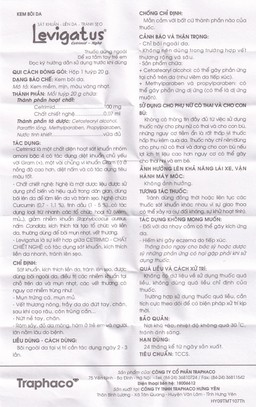 Kem bôi da Levigatus Traphaco điều trị mụn trứng cá, mụn mủ, vết thương nông, trầy da (20g)