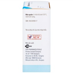 Thuốc phun mù Lidocain 10% Egis dùng trong chỉ định gây tê tại chỗ (38g)