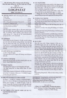 Viên nang mềm Logpatat Phil Inter hỗ trợ điều trị bệnh lý về mắt, cận thị, quáng gà (6 vỉ x 10 viên)