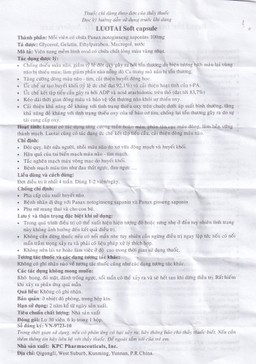 Thuốc Luotai Kunming điều trị đột quỵ, liệt nửa người (30 viên)