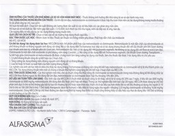 Viên đặt âm đạo Meclon Doppel Pharma điều trị viêm cổ tử cung, âm đạo (2 vỉ x 5 viên)