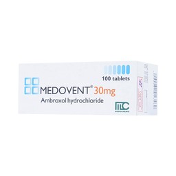 Viên nén Medovent 30mg Medochemie điều trị bệnh phế quản phổi cấp, mạn tính (10 vỉ x 10 viên)
