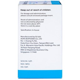 Viên nén Mestinon S.C. 60mg Menarini điều trị nhược cơ,  tắc ruột do liệt ruột và bí tiểu sau phẫu thuật (150 viên)