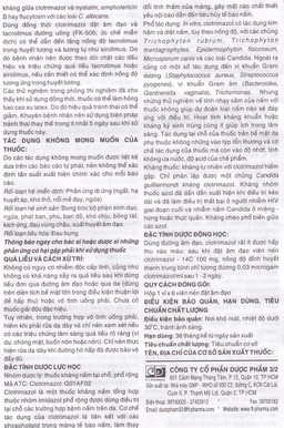 Viên đặt âm đạo Metrima 100 Dược 3-2 điều trị nấm candida (1 vỉ x 6 viên)