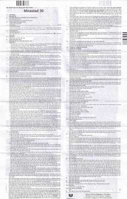 Viên nén Mirastad 30 Stella điều trị trầm cảm, duy trì cân bằng tinh thần (2 vỉ x 14 viên)