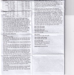 Thuốc Mobic 7.5mg Boehringer điều trị viêm xương khớp (2 vỉ x 10 viên)