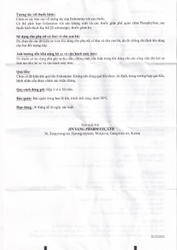 Viên nang cứng Mufphy 300mg Jin Yang Pharm điều trị bệnh hô hấp cấp và mạn tính (3 vỉ x 10 viên)