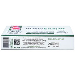 Viên hỗ trợ hoạt huyết NattoEnzym DHG (3 vỉ x 10 viên)