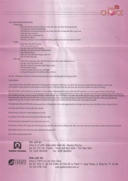 Thuốc Newchoice Nam Hà dùng để tránh thai (25 vỉ x 28 viên)