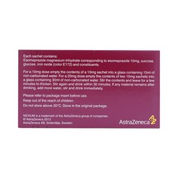 Cốm Nexium 10mg AstraZeneca điều trị trào ngược dạ dày - thực quản (28 gói)