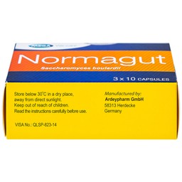Thuốc Normagut MEGA We care cân bằng hệ vi sinh đường ruột (3 vỉ x 10 viên)