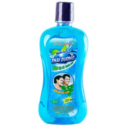 Nước súc miệng Thái Dương hương bạc hà, sát trùng răng, miệng, vòm họng (500ml)