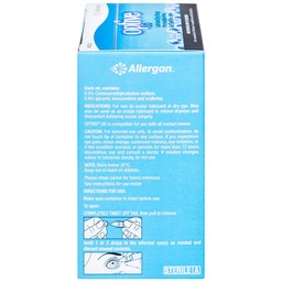 Thuốc nhỏ mắt Optive UD Allergan làm trơn mắt, giảm triệu chứng khô mắt (30 ống x 0.4ml)