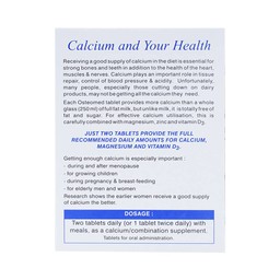 Viên nén Osteomed Meyer bổ sung canxi, Magne, kẽm, vitamin D3 và khoáng chất (2 vỉ x 15 viên)