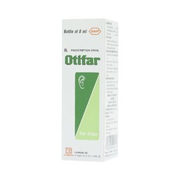 Thuốc nhỏ tai Otifar Pharmedic điều trị nhiễm khuẩn do viêm tai ngoài, viêm tai giữa cấp xung huyết (8ml)