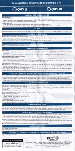 Lotion bôi da Oxy5 Rohto điều trị mụn bọc và mụn trứng cá (10g)