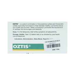 Thuốc Oztis Bridge Healthcare giảm triệu chứng của viêm khớp gối nhẹ và trung bình (6 vỉ x 10 viên)