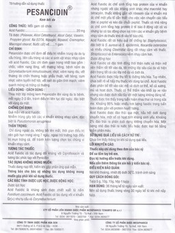 Kem bôi da Pesancidin Medipharco điều trị nhiễm trùng da (10g) 