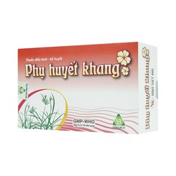 Thuốc điều kinh bổ huyết Phụ Huyết Khang YPharco điều trị rối loạn kinh nguyệt (5 vỉ x 10 viên)