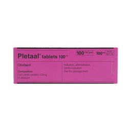 Viên nén Pletaal tablets 100mg Otsuka điều trị các chứng thiếu máu cục bộ (10 vỉ x 10 viên)
