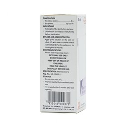 Dung dịch sát khuẩn Povidine 10% Pharmedic ngăn ngừa nhiễm khuẩn ở vết cắt, vết trầy (20ml)